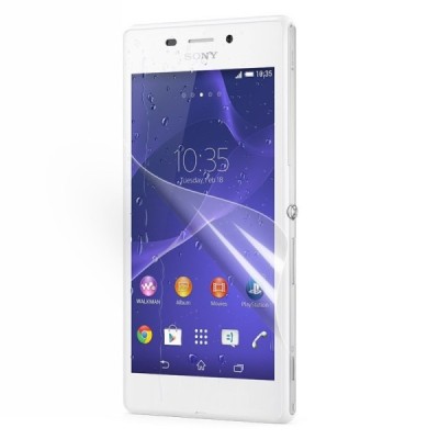 Sony Xperia M2 Aqua ekrāna dzidra aizsargplēve / Vacins.lv