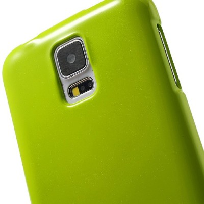 Samsung Galaxy S5 (S5 Neo) Mercury zaļš cieta silikona (TPU) apvalks / Vacins.lv