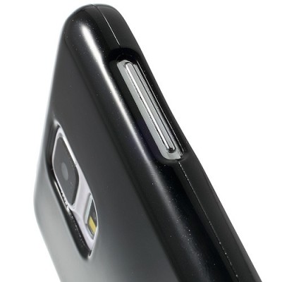 Samsung Galaxy S5 (S5 Neo) juodas Mercury kieto silikono (TPU) dėklas / Priedai.lt