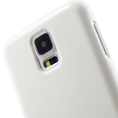 Samsung Galaxy S5 (S5 Neo) baltas Mercury kieto silikono (TPU) dėklas / Priedai.lt