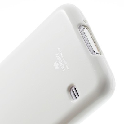Samsung Galaxy S5 (S5 Neo) baltas Mercury kieto silikono (TPU) dėklas / Priedai.lt