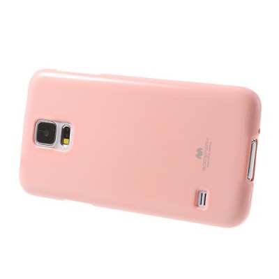 Samsung Galaxy S5 (S5 Neo) šviesiai rožinis Mercury kieto silikono (TPU) dėklas / Priedai.lt