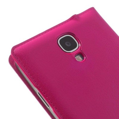 Samsung Galaxy S4 rozs atvēramais Smart Window ādas maciņš / Vacins.lv