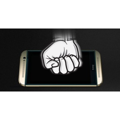 HTC One M8 / M8s „Nillkin“ H Tempered Glass sustiprintos apsaugos apsauginis ekrano stiklas 0.33 mm / Priedai.lt