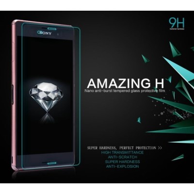 Sony Xperia Z3 Nillkin 9H+ Pro Tempered Glass ekrāna aizsargstikls / Vacins.lv