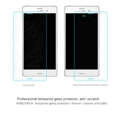 Sony Xperia Z3 Nillkin 9H+ Pro Tempered Glass ekrāna aizsargstikls / Vacins.lv