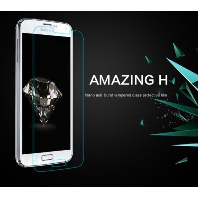 Samsung Galaxy S5 / S5 Neo Nillkin 9H Tempered Glass ekrāna aizsargstikls / Vacins.lv