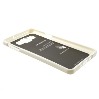Samsung Galaxy A7 Mercury balts cieta silikona (TPU) apvalks / vacins.lv