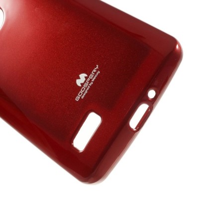 LG L Bello (D331, D335) Mercury sarkans cieta silikona (TPU) apvalks / vacins.lv