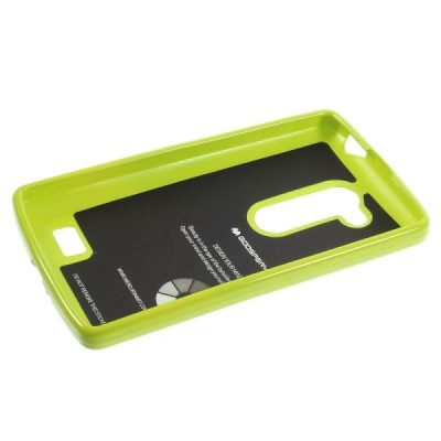 LG L Fino (D290, D295) Mercury zaļš cieta silikona (TPU) apvalks / Vacins.lv