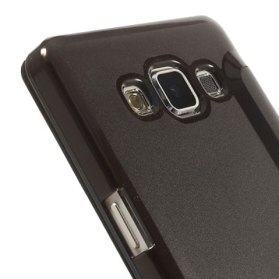 Samsung Galaxy A5 view window atverčiamas juodas dėklas / Priedai.lt