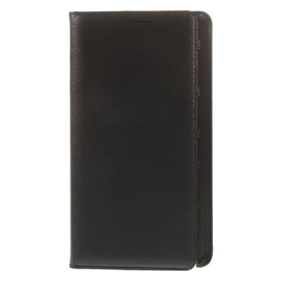 Samsung Galaxy Note Edge melns atvēramais Smart Wallet ādas maciņš - maks / Vacins.lv