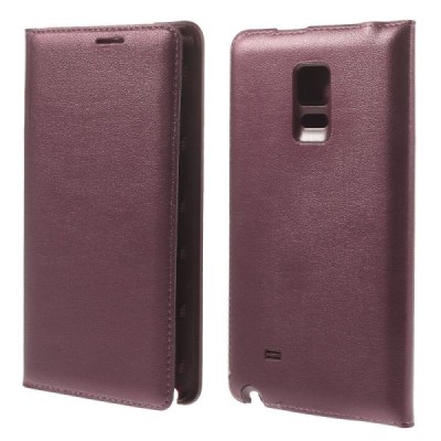 Samsung Galaxy Note Edge vyšninis odinis atverčiamas Smart Wallet dėklas - piniginė / Priedai.lt