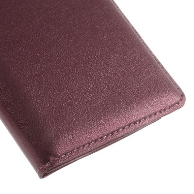 Samsung Galaxy Note Edge vyšninis odinis atverčiamas Smart Wallet dėklas - piniginė / Priedai.lt