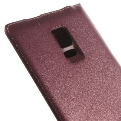 Samsung Galaxy Note Edge vyšninis odinis atverčiamas Smart Wallet dėklas - piniginė / Priedai.lt