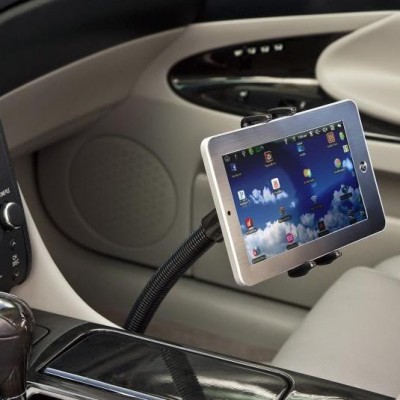 Universālais planšetes autoturētājs, piestiprināms automašinā, pie skrūvi / Vacins.lv