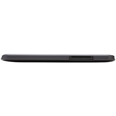HTC Desire 300 Nillkin Frosted Shield melns plastmasas futrālis + ekrāna aizsargplēve / Vacins.lv