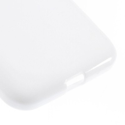 Samsung Galaxy Core Prime (G360) kieto silikono TPU baltas dėklas - nugarėlė / Priedai.lt