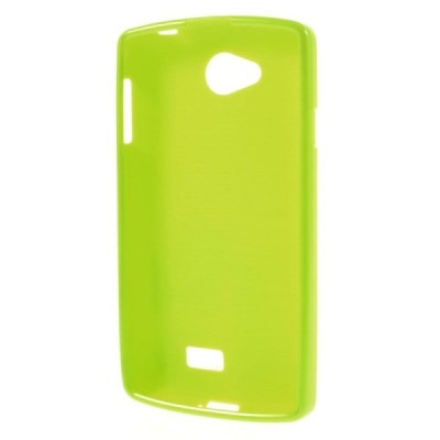 LG F60 (D390) kieto silikono TPU žalias dėklas - nugarėlė / Priedai.lt