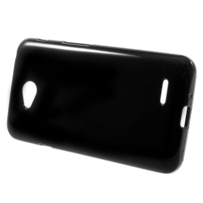 LG L65 kieto silikono TPU juodas dėklas - nugarėlė / Priedai.lt
