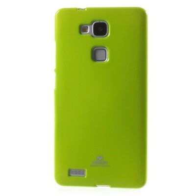 Huawei Ascend Mate 7 Mercury zaļš cieta silikona (TPU) apvalks / Vacins.lv