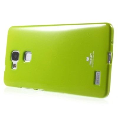 Huawei Ascend Mate 7 Mercury zaļš cieta silikona (TPU) apvalks / Vacins.lv