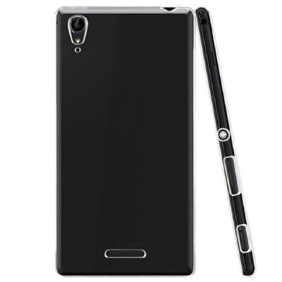 Sony Xperia T3 plastmasas dzidrs (caurspīdīgs) apvalks / Vacins.lv