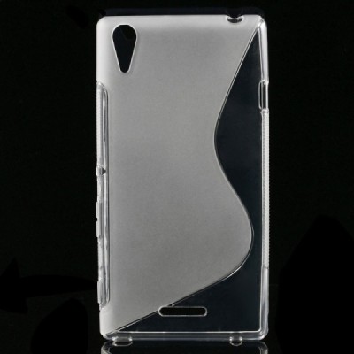 Sony Xperia T3 dzidrs un matēts cieta silikona (TPU) apvalks / Vacins.lv