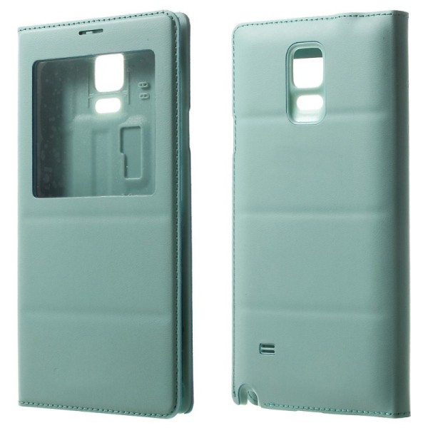 Atvēramais maciņš ar lodziņu - piparmētru (Galaxy Note 4)