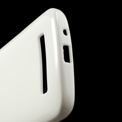 „Jelly Case“ HTC Desire 500 baltas dėklas / Priedai.lt