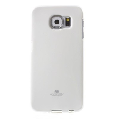 Samsung Galaxy S6 (G920) Mercury baltas kieto silikono tpu dėklas - nugarėlė / Priedai.lt