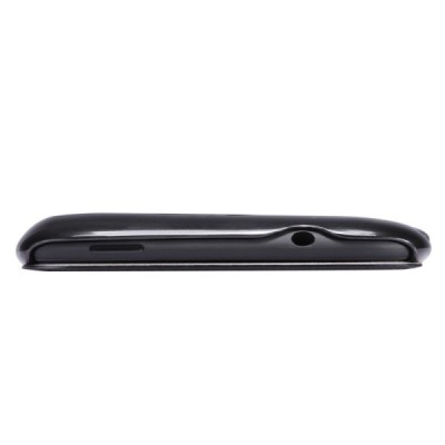 HTC Desire 601 „Nillkin“ Fresh atvēramais melns futrālis / Vacins.lv