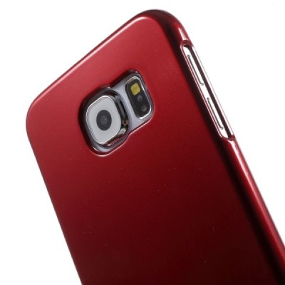 Samsung Galaxy S6 (G920) Mercury raudonas kieto silikono tpu dėklas - nugarėlė / Priedai.lt