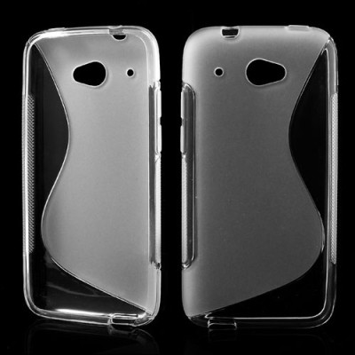 HTC Desire 601 skaidrus dėklas / Priedai.lt