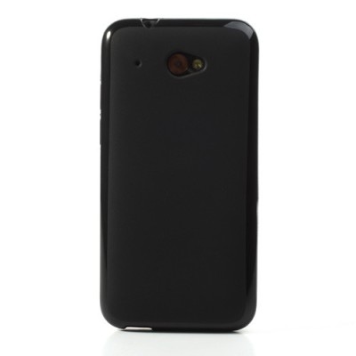 „Jelly Case“ HTC Desire 601 juodas dėklas / Priedai.lt