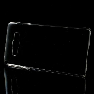 Samsung Galaxy A7 plastmasas dzidrs (caurspīdīgs) apvalks / Vacins.lv