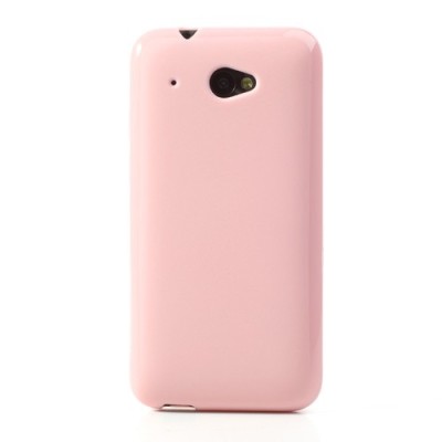 HTC Desire 601 Jelly Case rozs cieta silikona (TPU) futrālis / Vacins.lv