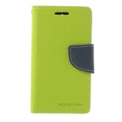Sony Xperia E1 Mercury žalias atverčiamas dėklas - piniginė / Priedai.lt