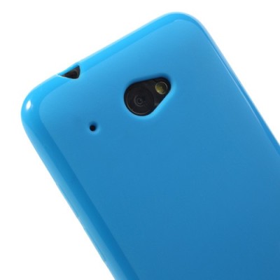„Jelly Case“ HTC Desire 601 mėlynas dėklas / Priedai.lt