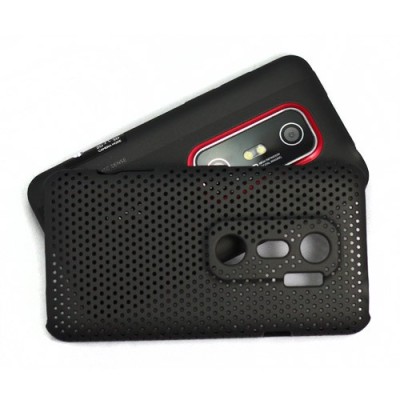 HTC Evo 3D tīkliņa formas melns apvalks / Vacins.lv