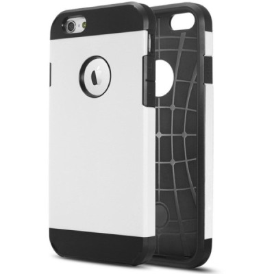 Pastiprinātas aizsardzības balts Apple iPhone 6 (6s) apvalks / Vacins.lv