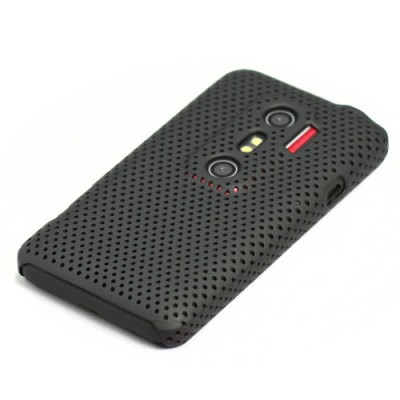 HTC Evo 3D tīkliņa formas melns apvalks / Vacins.lv