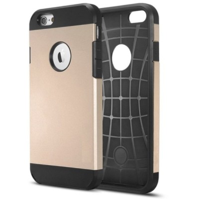 Pastiprinātas aizsardzības zelta Apple iPhone 6 (6s) apvalks / Vacins.lv