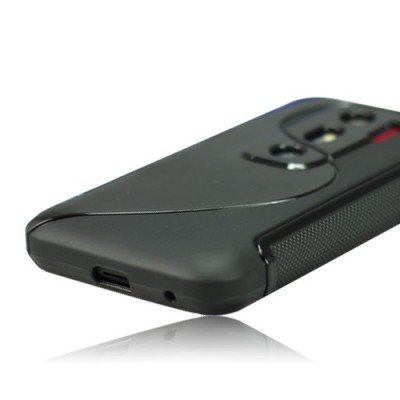 HTC Evo 3D juodas dėklas / Priedai.lt