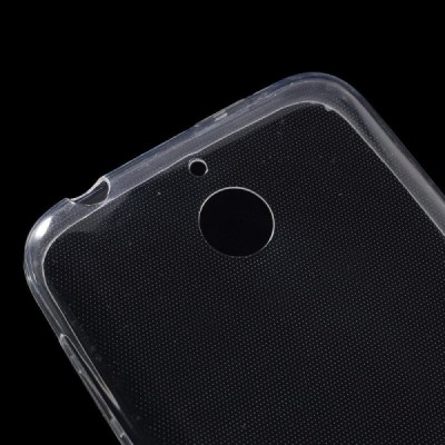 HTC Desire 510 dzidrs (caurspīdīgs) cieta silikona TPU pasaulē planākais apvalks / Vacins.lv