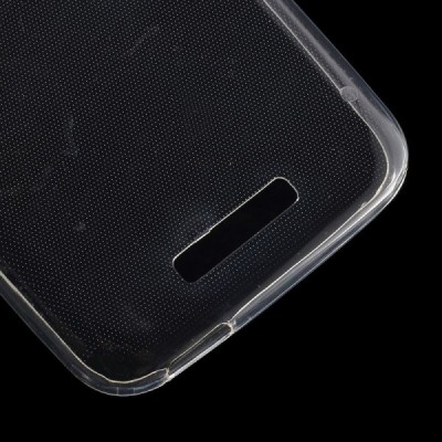 HTC Desire 510 dzidrs (caurspīdīgs) cieta silikona TPU pasaulē planākais apvalks / Vacins.lv