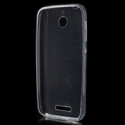 HTC Desire 510 dzidrs (caurspīdīgs) cieta silikona TPU pasaulē planākais apvalks / Vacins.lv
