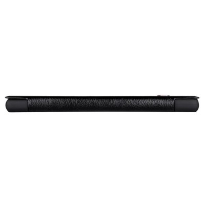 Prabangus „Nillkin“ Qin serijos juodas odinis atverčiamas Huawei P8 dėklas / Priedai.lt