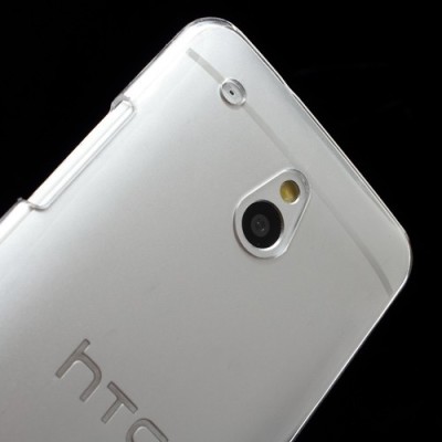 HTC One mini skaidrus dėklas / Priedai.lt