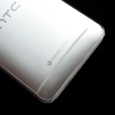 HTC One mini skaidrus dėklas / Priedai.lt